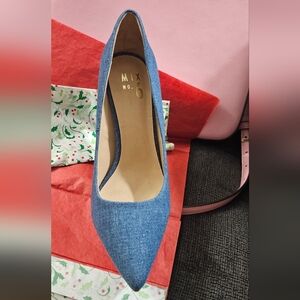 Mix No. 6 Denim Blue Heels